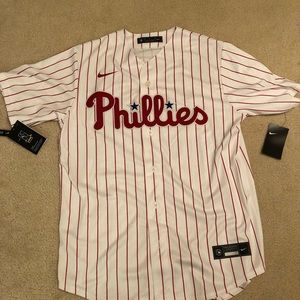 Official Philadelphia Phillies Bryce Harper Men’s Nike MLB home jersey